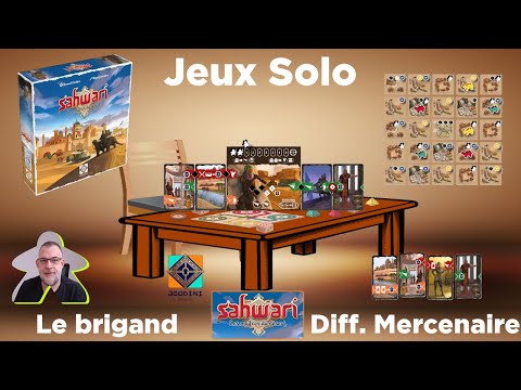 Sahwari - Partie 2 - Brigand | Joodini editions | jeu de société