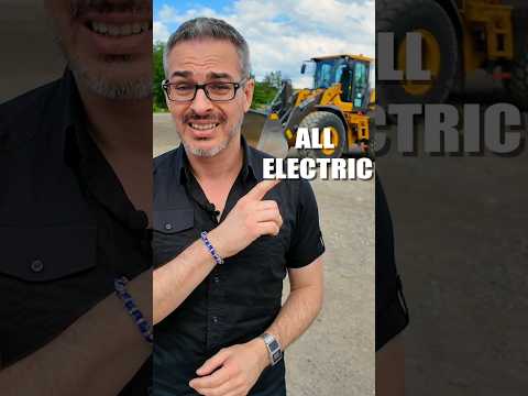 Driving an all electric Volvo... tractor!