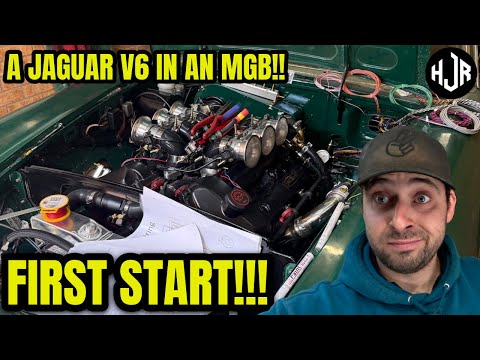 Custom Wiring Loom + Emerald ECU on My Jaguar V6 MGB - It STARTS and MOVES!!!
