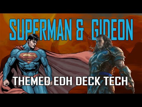 Superman Themed Gideon Tribal Commander Deck Tech