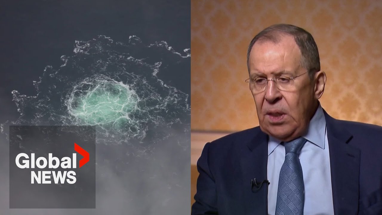 Russia’s Lavrov claims US directly involved with Nord Stream pipeline explosions