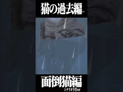 【猫ミーム】猫の過去編---面倒猫編---shortsシナリオ予告ver　　　　　#猫ミーム #猫マニ #Catmeme #猫の過去編 #shorts #ストーリー