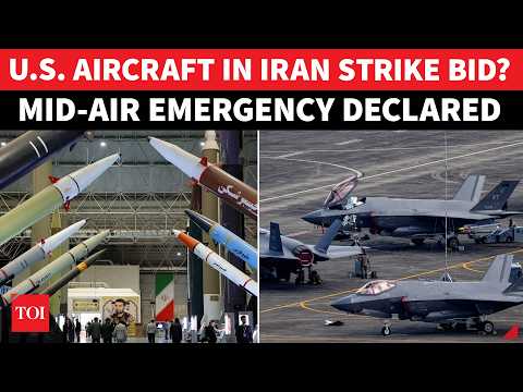 U.S. Aircraft Attempts Iran Strike? Air Force Tanker Declares Emergency, Diverts To Israel | Report