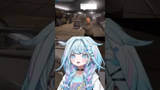 【#このかわ Vtuber紹介】無断で写真を撮ってくる迷惑な客をぶん殴る #水宮枢 ちゃんがかわいい！#Shorts