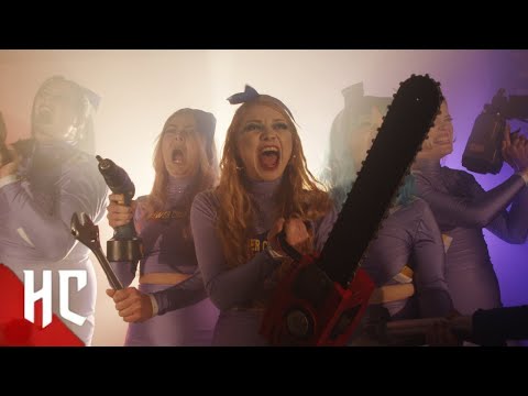 Powertool Cheerleaders vs the Boyband of the Screeching Dead | Horror film in English