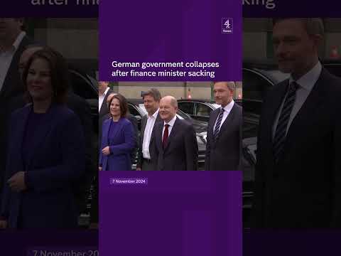 German government collapses after finance minister sacking