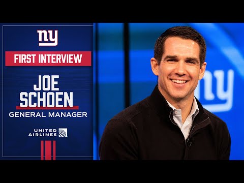 Joe Schoen's FIRST Interview as Giants GM video clip