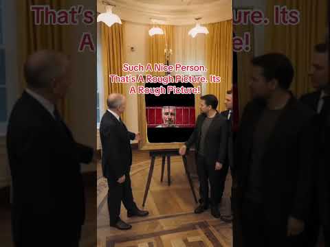 Trump: Such A Nice Person. That’s A Rough Picture. It’s A Rough Picture! #ai #fypシ゚ #epstein #trump