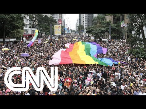 Parada LGBTQIA+ é um dos principais eventos de SP | JORNAL DA CNN