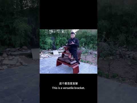 一木成器无钉无胶，将军案鲁班凳藏着手艺的极致智慧 #woodworking