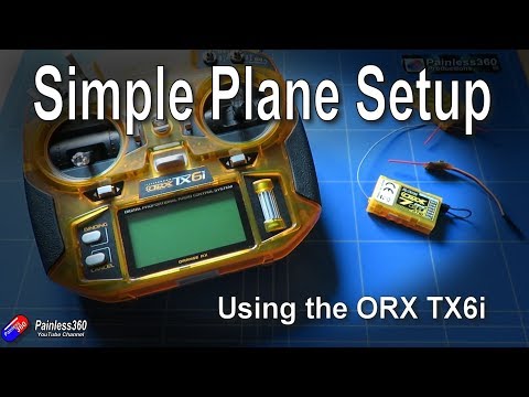 Orange Radio TX6i - Simple 'Plane Setup - UCp1vASX-fg959vRc1xowqpw