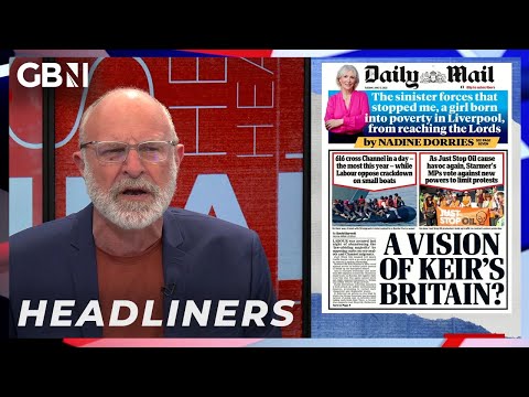 Simon Evans brings you tomorrow's front page headlines tonight