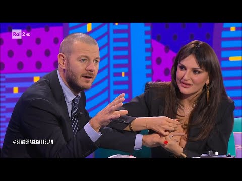 Arisa Nail Artist - Stasera c'è Cattelan su Rai2 del 17/10/2023