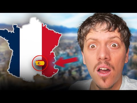 أغرب حدود في العالم: مدينة إسبانية محاصرة داخل فرنسا 🇫🇷 🇪🇸