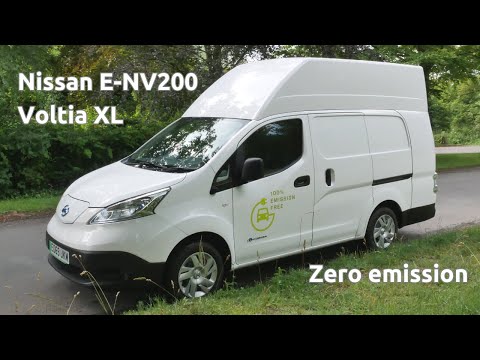 A look at the Nissan E-NV200 Voltia XL high roof electric van (40kWh version)