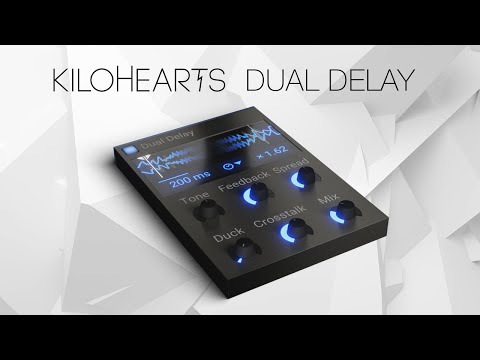 Dual Delay by Kilohearts – Crossfeeding Echoes