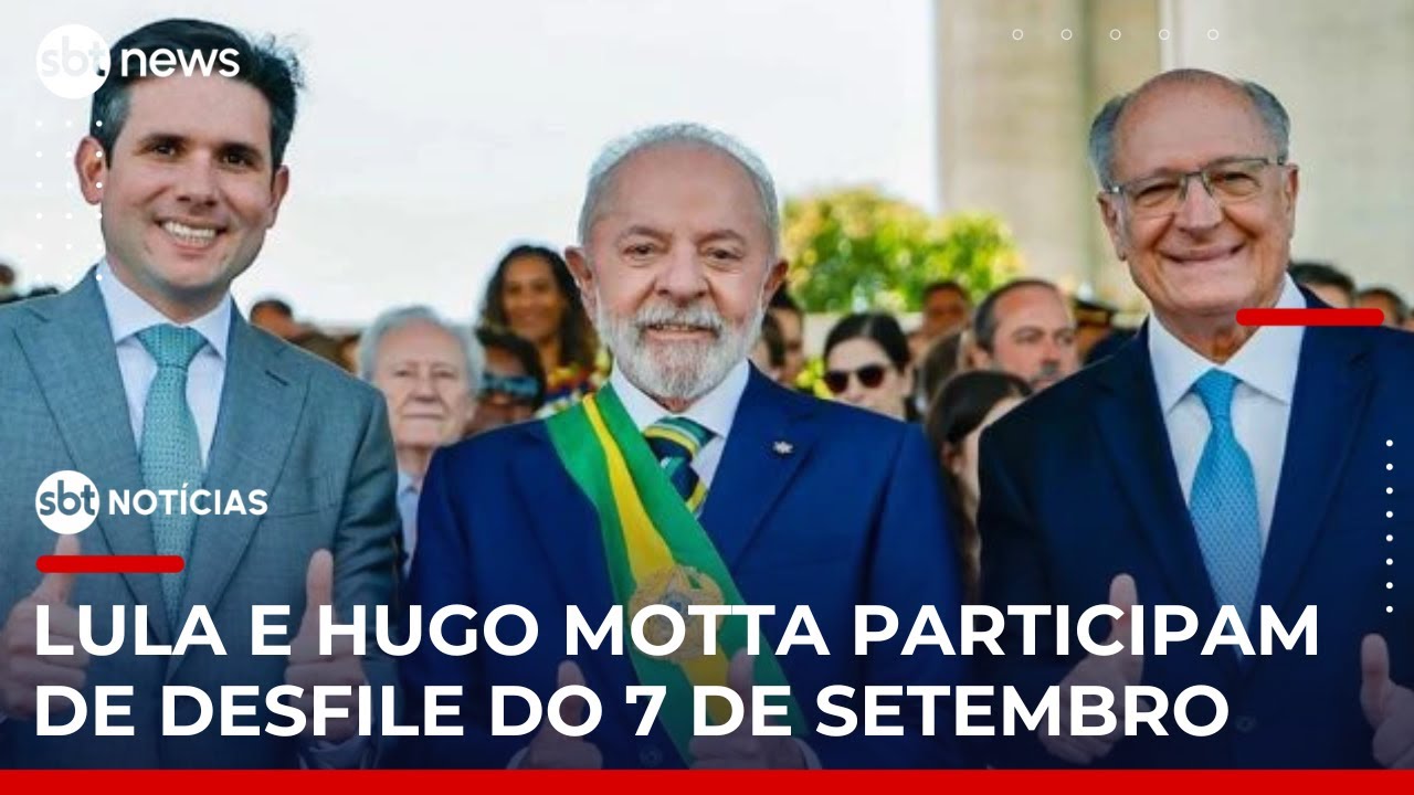 SBT Notícias: Desfile de 7 de Setembro dá recados a Trump e destaca símbolos nacionais