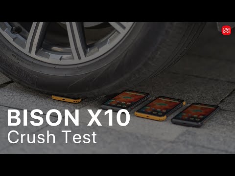 UMIDIGI BISON X10 VS Car: Crush Test