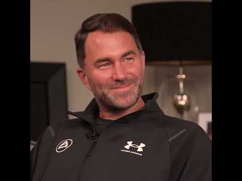 What does eddie hearn rate himself? 🤔 #shorts