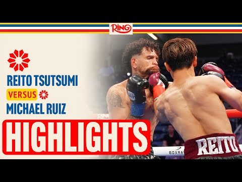 Reito Tsutsumi Scores His First Pro Knockout vs. Michael Ruiz | FIGHT HIGHLIGHTS