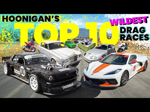 Hoonigan's Top 10 Wildest Matchups: Automotive Mayhem Unleashed