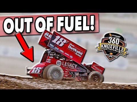 THE LEADER RAN OUT OF FUEL.....360 Nationals Prelim Night! - dirt track racing video image