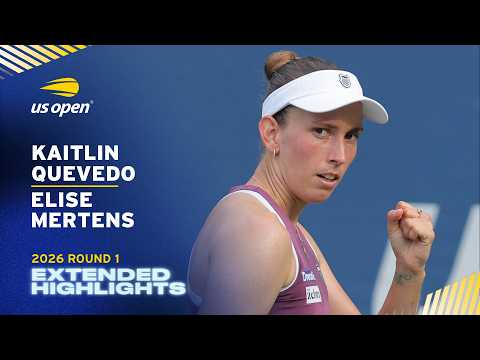 Kaitlin Quevedo vs. Elise Mertens Extended Highlights | 2026 US Open Round 1