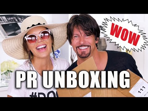 FREE STUFF BEAUTY GURUS GET | Unboxing PR Packages ... Episode 6 - UC4qk9TtGhBKCkoWz5qGJcGg