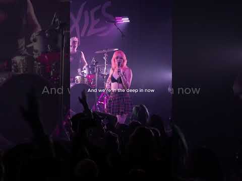 The crowd sounded so beautiful at the end of our song Deep Sea Diver.