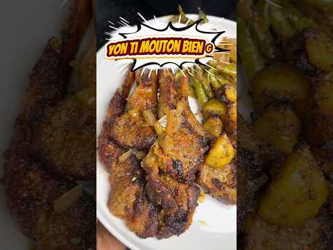 Yon ti mouton bien gou #haitiancreator #haitianfood #foodlovers