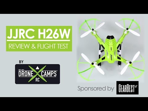JJRC Wifi H26w Review Setup & Flight Test ( Courtesy of Gearbest.com ) - UCwojJxGQ0SNeVV09mKlnonA