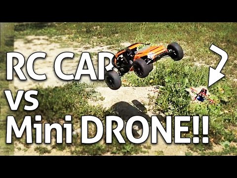 MASSIVE RC CAR vs Mini Racing Drone CHALLENGES!! - UCgyvzxg11MtNDfgDQKqlPvQ