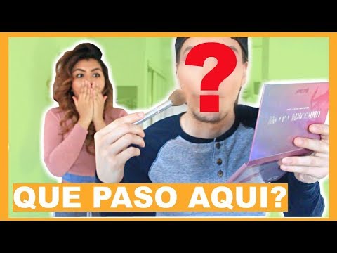 MI NOVIA ME MAQUILLA!! MY GIRLFRIEND DOES MY MAKEUP!!  | VIKKIVLOGS♡