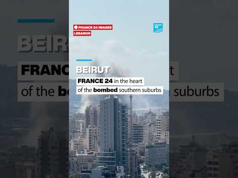 Beirut: FRANCE 24 in the heart of the bombed southern suburbs • FRANCE 24 English