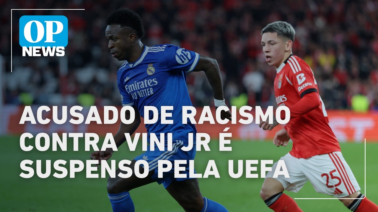 Acusado de racismo contra Vini Jr., Prestianni é suspenso pela Uefa | OP NEWS