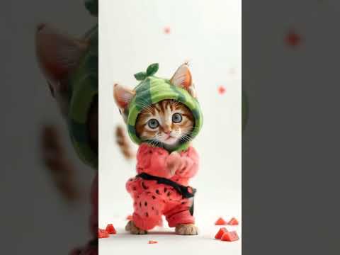 猫の動画サムネイル - AIcatdance#shorts #funny #catdance#kitten #dance#猫#ダンス