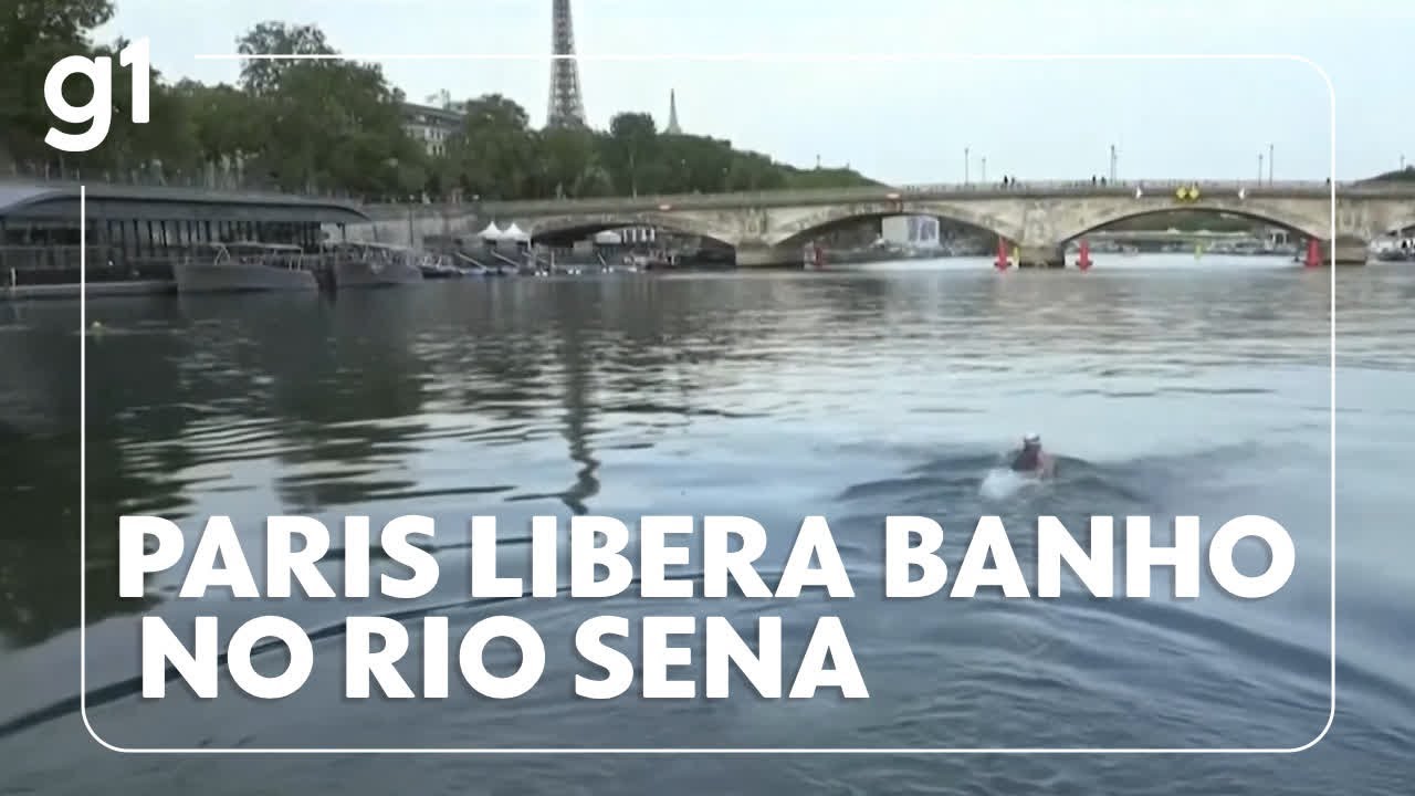 Banho no rio Sena, em Paris, volta a ser permitido depois de 100 anos