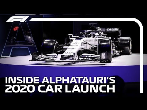 Inside AlphaTauri's 2020 F1 Car Launch