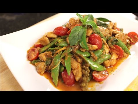 Chicken Red Curry Stir-Fry Recipe ผัดเผ็ดไก่ - Hot Thai Kitchen! - UC27C_HWo-UmKkdWGsRJZ8EA