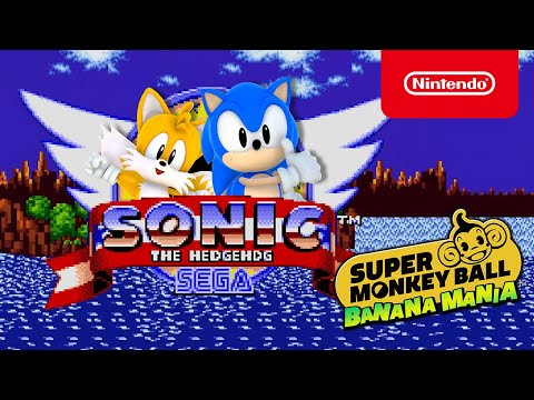 Super Monkey Ball Banana Mania - Sonic & Tails Join the Gang - Nintendo Switch