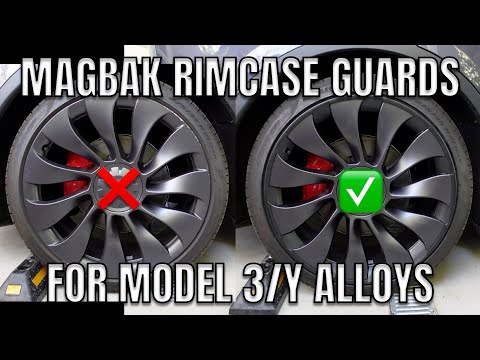 Tesla Model 3 Model Y Alloy Wheel Protector - Uberturbine & Induction