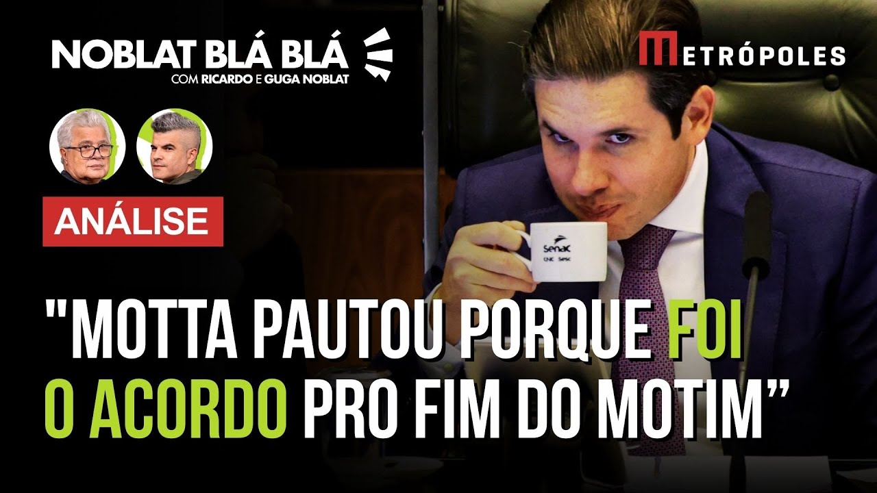 HUGO MOTTA nega que pacote da impunidade é resultado de acordo do motim bolsonarista