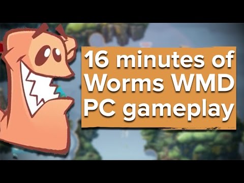 16 minutes of Worms WMD PC gameplay - Ian vs. Chris - UCciKycgzURdymx-GRSY2_dA