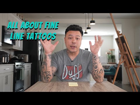 Do Fine Line Tattoos Age Well?
