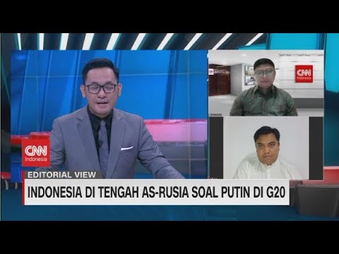 Indonesia di Tengah AS Rusia Soal Putin di G20