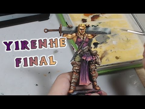 [ESP] PINTANDO  Yirenhe Shadowwind (Mini del reto) # Final  / 75mm / Sorteo mini pintada