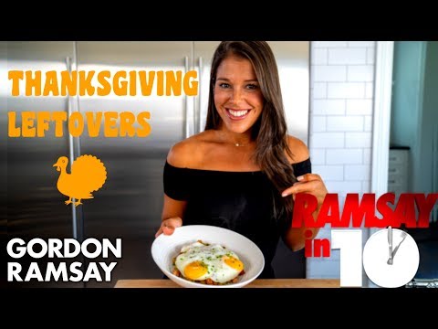 Gordon Ramsay Challenges Hell’s Kitchen Contestant To A Thanksgiving Leftover Dish |  Ramsay in 10