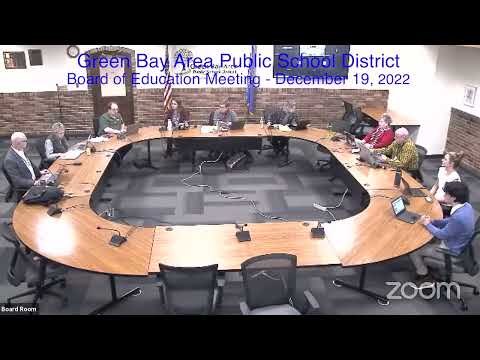 GBAPSD Board of Education Meeting: December 19, 2022