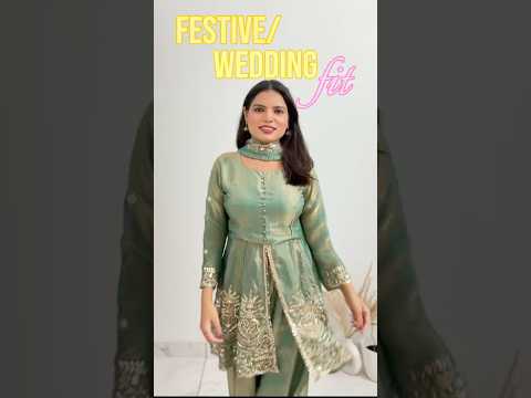 Ethnic Outfit from Myntra😍 #myntra #ethnicwear #suit