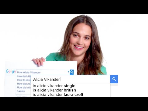 Tomb Raider's Alicia Vikander Answers the Web's Most Searched Questions | WIRED - UCftwRNsjfRo08xYE31tkiyw